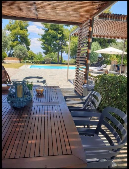 Villa Terrina Agioi Apostoloi  Exterior foto